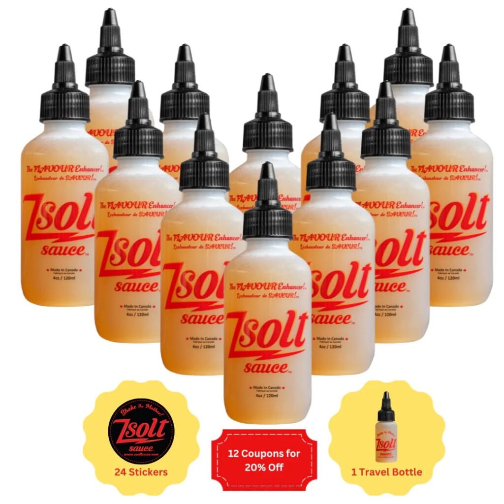 12 Zsolt Sauce Bundle (12 x 120ml Bottles)